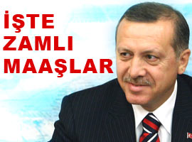 Memurun yüzü gülüyor - Zamlı maaşlar