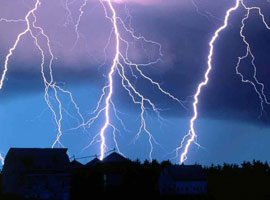 Yalan yere yemin ettiği an yıldırım çarptı