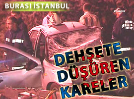 Boğaz Köprüsü'nde feci kaza ! - Foto