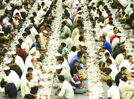 Dünyanın en uzun iftar sofrası !
