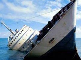 Kocaeli'de gemi battı, 1 kişi kayıp