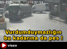 Dehşete düşüren KAZA ANI ! - Video