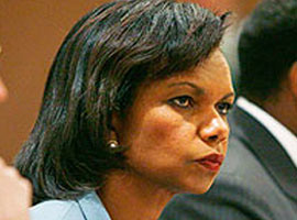 Rice'tan Rusya'ya sert mesajlar