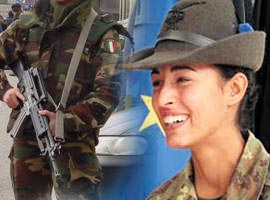İtalyan ordusunda ilk Müslüman kadın 