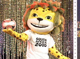 2010 Dünya Kupasının resmi maskotu 