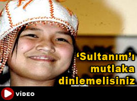 'Sultanım'ı okudu, mest etti - Video