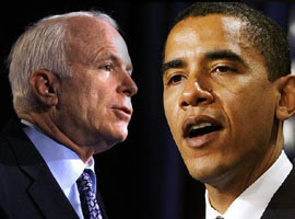 Ankette Obama 9 puan önde 