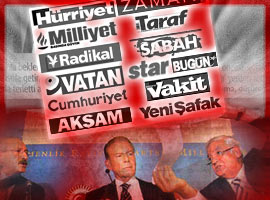 Tarihi düello böyle manşet oldu !