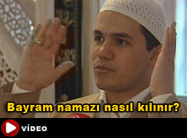 İşte Bayram namazının kılınışı - Video