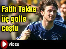 Fatih Tekke'den Hat-trick - İZLE