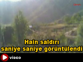 İşte hain saldırı anı - VİDEO