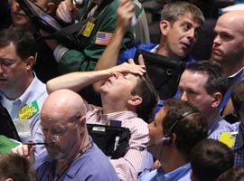 New York Borsası'nda şok düşüş!