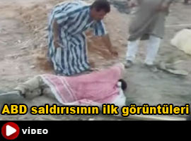 ABD'nin Suriye saldırısı görüntülendi - Video
