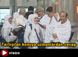 Hac tartışmasına sert cevap - İZLE