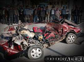 Dehşete düşüren kaza görüntüsü - Foto