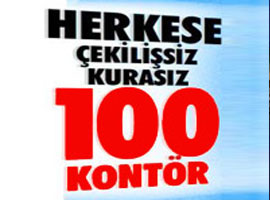 'Bedava kontör' tuzağına  dikkat!