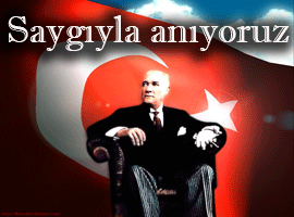Atatürk'ü saygıyla anıyoruz - Foto - Video