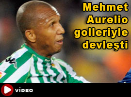 Mehmet Aurelio'dan 2 gol biri 90'a-İZLE