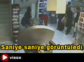 Deprem anı güvenlik kameralarında - Video