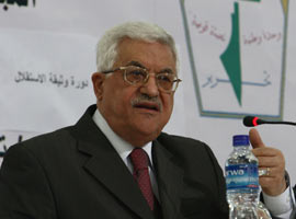 FKÖ, Abbas'ı başkan olarak seçti. 