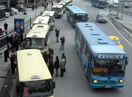 İstanbul'da minibüs ücretlerine ZAM