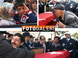 Şehit polislere son görev - Foto