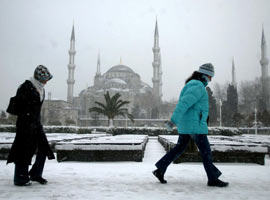 İstanbul'a ilk kar Çarşamba yağacak
