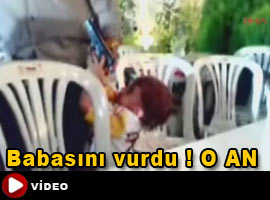 <b>2 yaşındaki</b> çocuk, babasını vurdu ! - Video