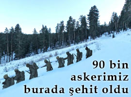 <B>TIKLA,</B> Sarıkamış'ı <B>3 boyutlu gez</B>