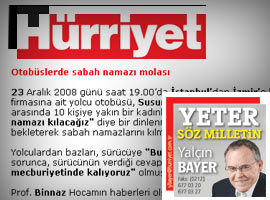 Hürriyet'ten haftanın <b>'en uçuk' haber</b>i