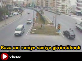 Makam aracı anne ve oğlunu ezdi - Video