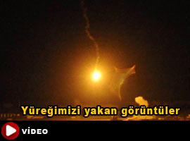 Gazze'nin dört bir yanı ateş altında - Video