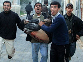 Gazze'den <b>kahreden bilanço</b> geldi