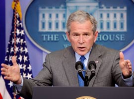 Bush son toplantısında <b>itiraf etti</b>