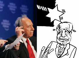 İşte Davos'ta Peres'in başına gelenler 
