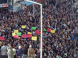 DTP'liler ile MHP'liler birbirine girdi