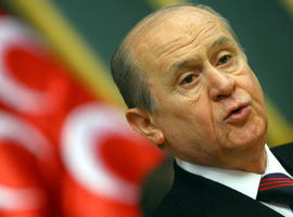 Bahçeli: Süleymaniye'de serçe !..