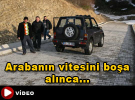 Görenleri şaşkına çeviren olay - İZLE