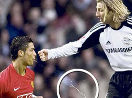 Ronaldo fena yakalandı !