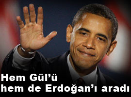 OBAMA'DAN ERDOĞAN'A ÖVGÜ