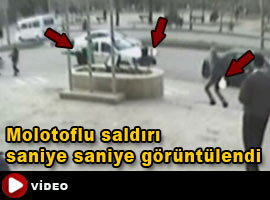 Korkunç saldırı güvenlik kamerasında - Video