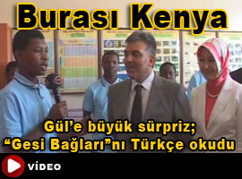 İşte Gül'ü mest eden 'Gesi Bağları' - Video