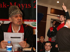 Yalçın Küçük'e protesto şoku!