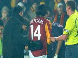 Galatasaray'a Mehmet Topal şoku