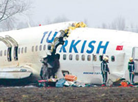 Uçak kazasının ön raporu açıklandı