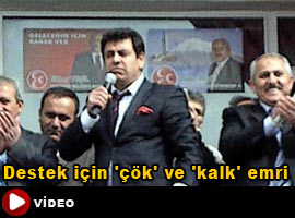 MHP'de <b>skandal</b> destek ! - İZLE