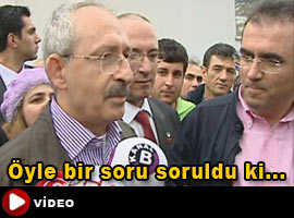 Kılıçdaroğlu'nun <b>zor anları</b> - İZLE