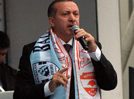 Erdoğan'dan Baykala <b>'bip'li</b> eleştiri