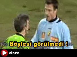 Hakem, kaleciye yalvardı: Ne olur... - Video