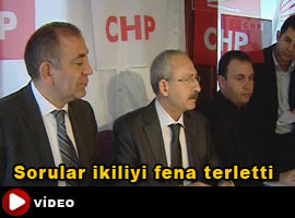 Kılıçdaroğlu ve Tekin'in zor anları - İZLE